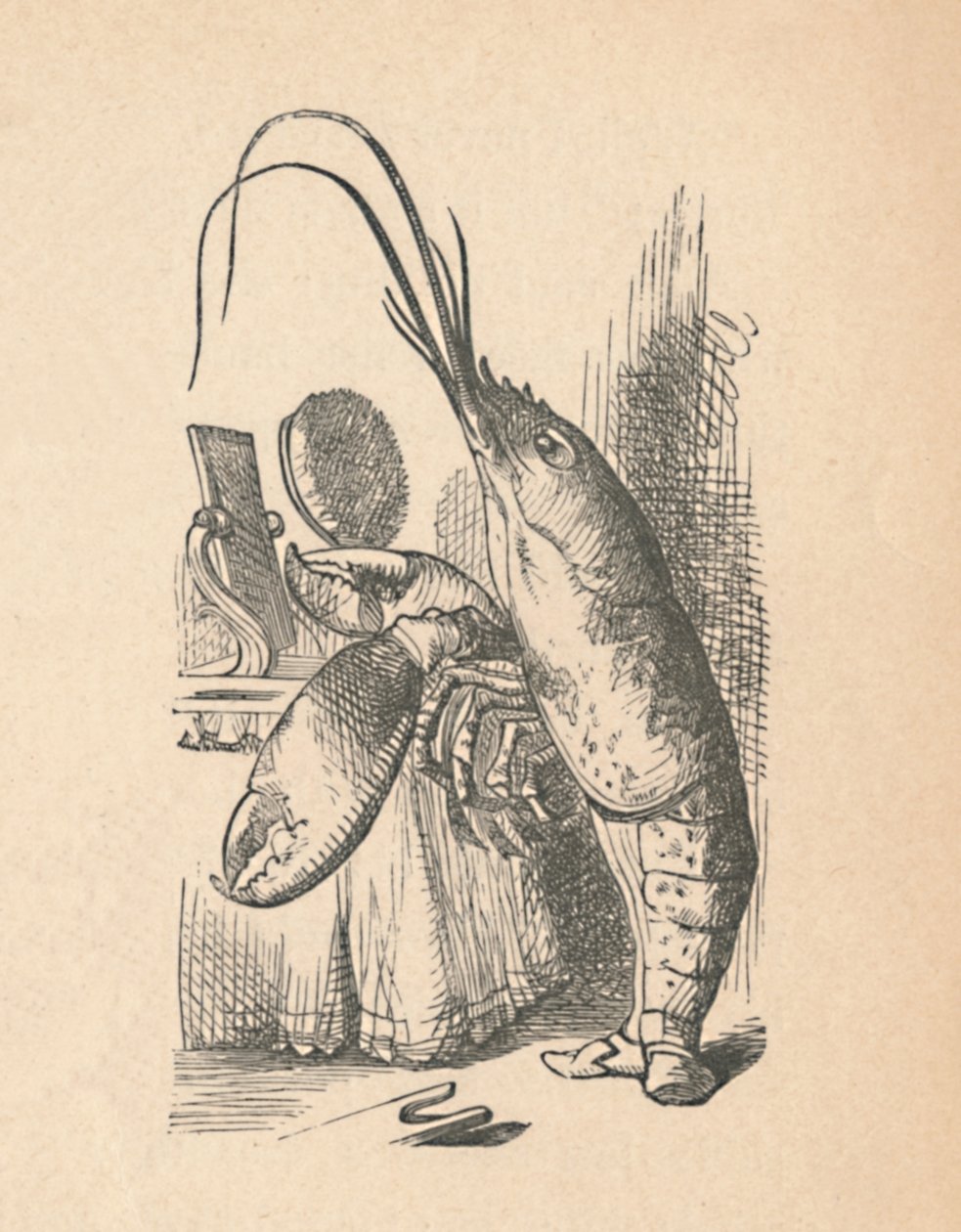 लॉबस्टर, 1889 द्वारा जॉन टेनिएल