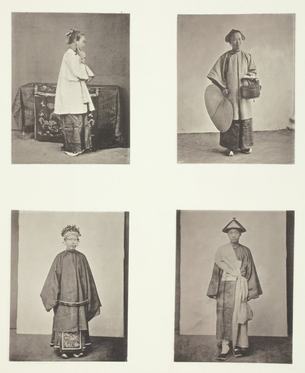 ए कैंटन लेडी, द लेडीज़ मेड, ए ब्राइड एंड ब्राइडग्रूम, सी। 1868. द्वारा जॉन थॉमसन