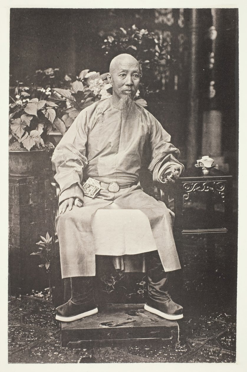 जुई-लिन, दो क्वांग प्रांतों के गवर्नर-जनरल, सी। 1868. द्वारा जॉन थॉमसन