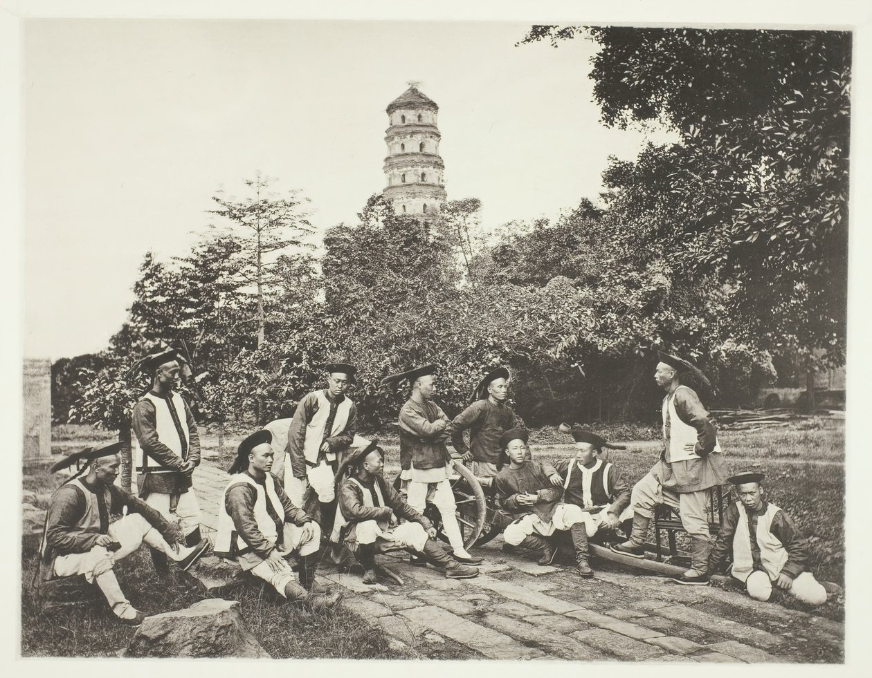 टार्टर सोल्जर्स, सी। 1868. द्वारा जॉन थॉमसन