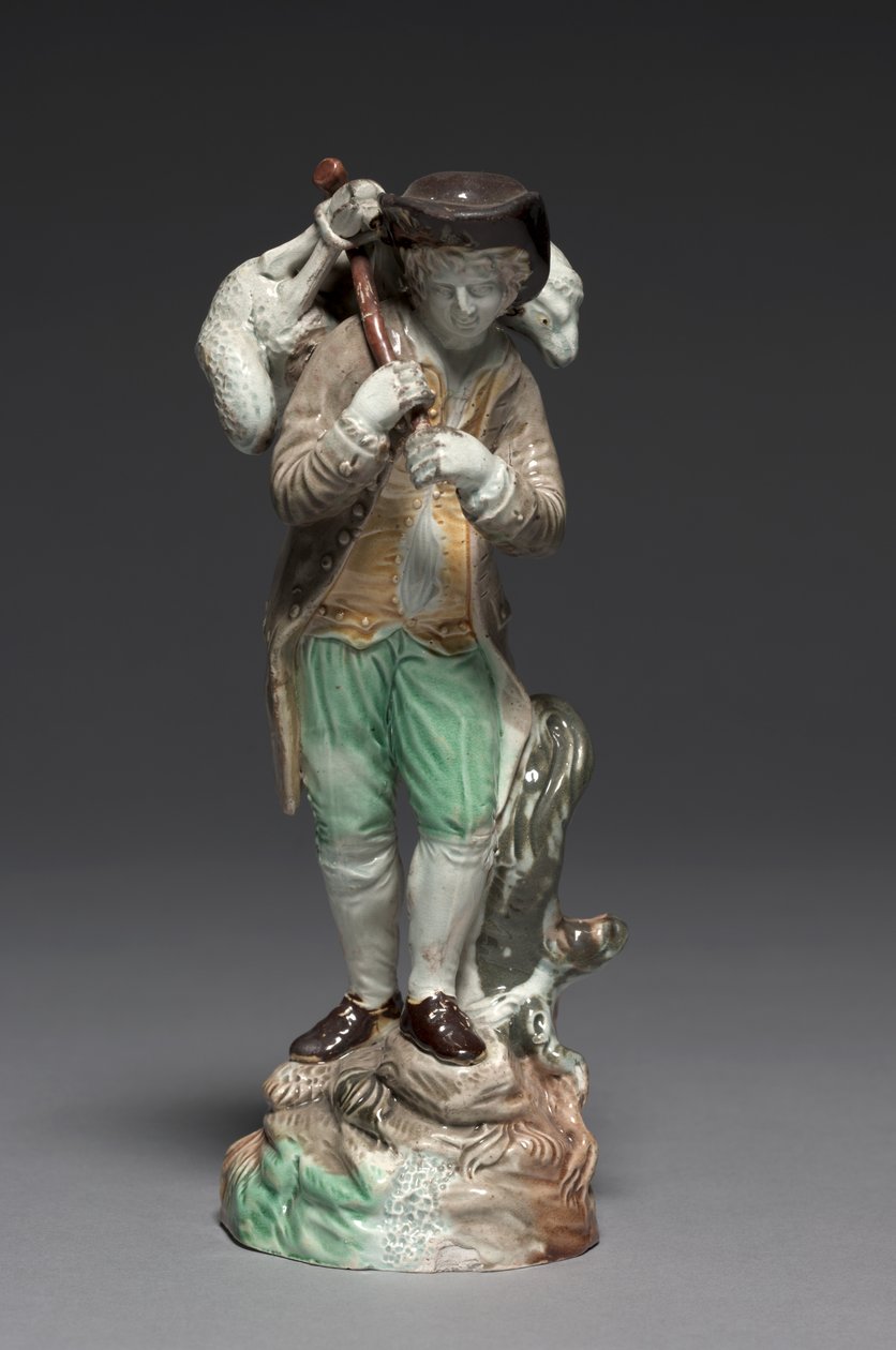 स्टैफोर्डशायर फैक्ट्री द्वारा बनाई गई द लॉस्ट भेड़, c.1770 द्वारा जॉन वायज़