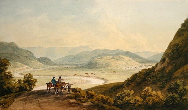 Llangollen (कागज पर पानी के रंग का) द्वारा जॉन वारविक स्मिथ