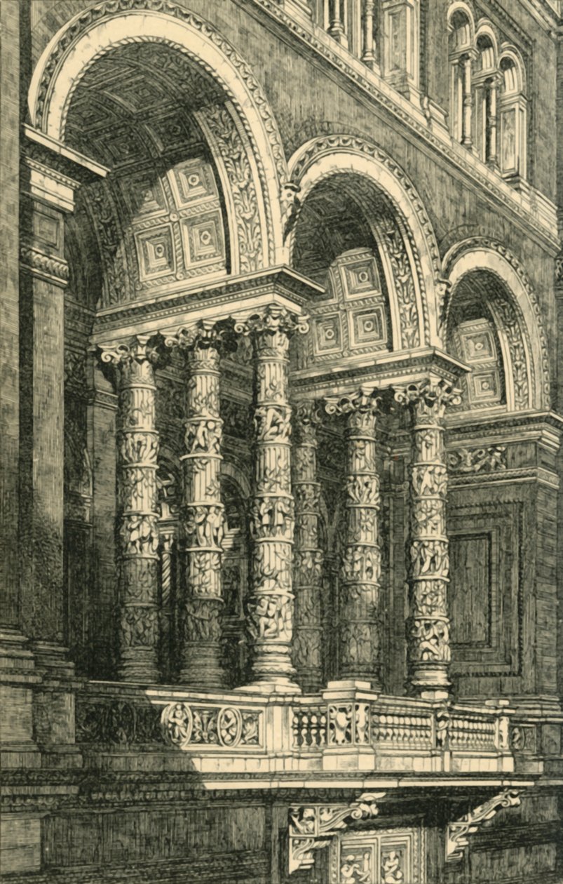 केंद्रीय चतुर्भुज में केंद्रीय अवकाश, c1860s, 1881। द्वारा जॉन वाटकिंस