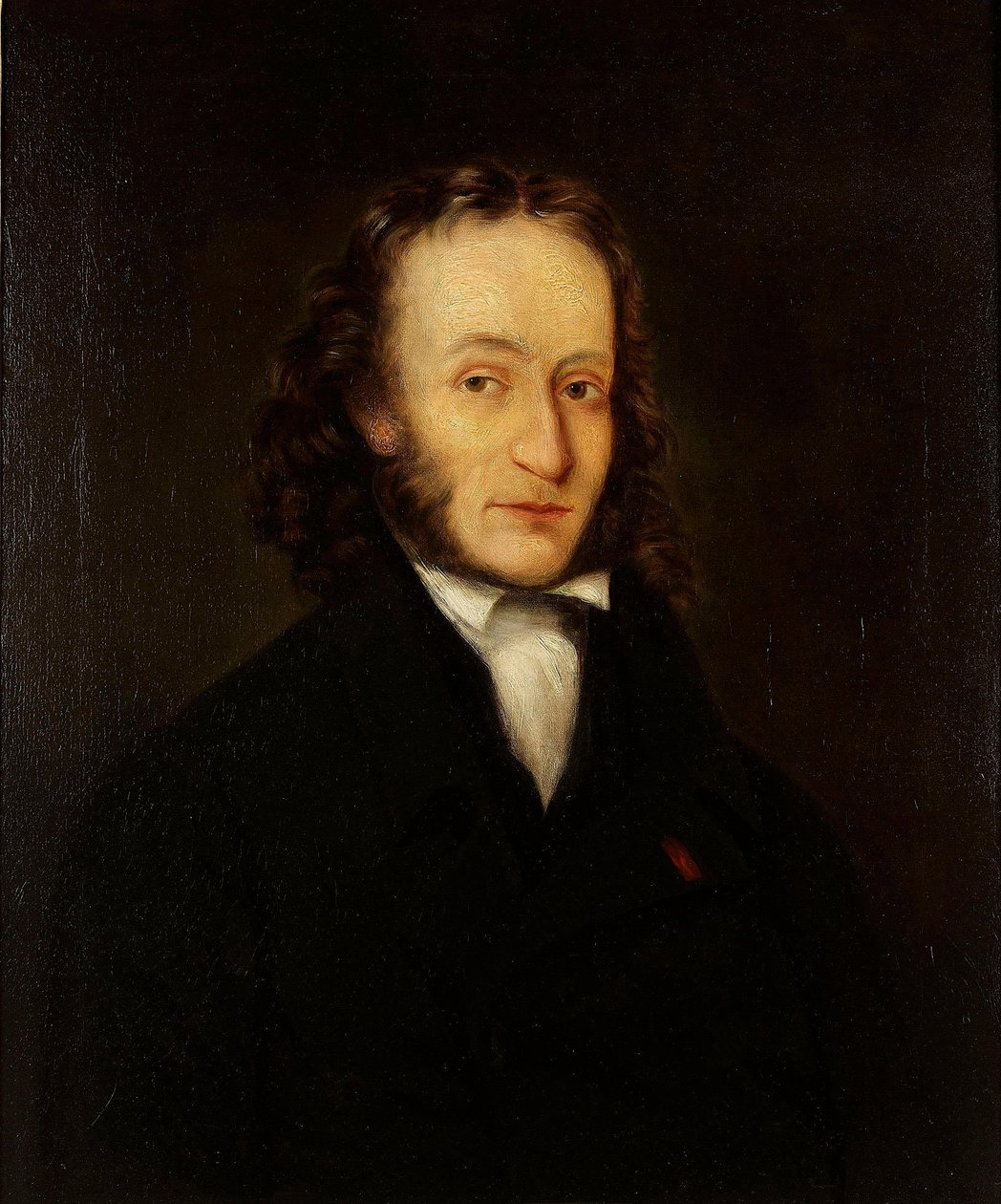 निकोलो पगनीनी का पोर्ट्रेट 1782-1840, 1836 द्वारा जॉन व्हिटल