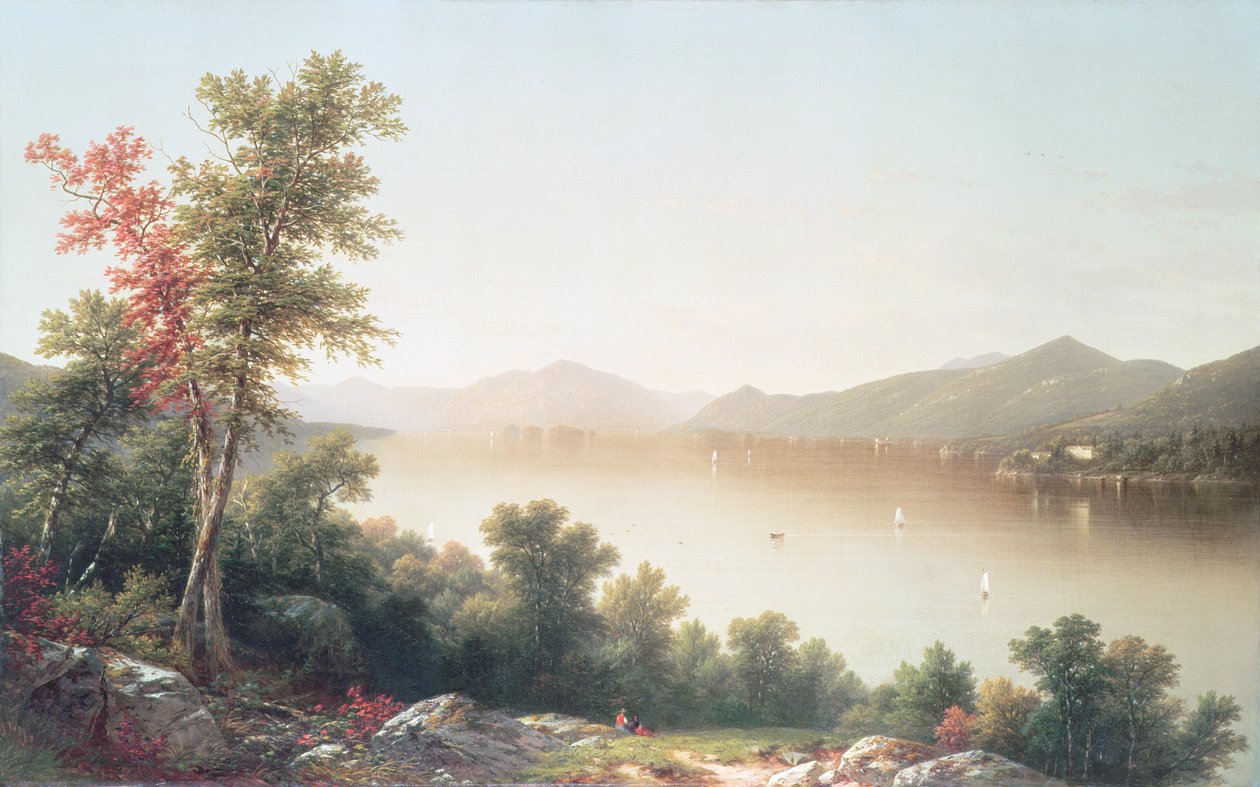 जॉर्ज झील, 1857 द्वारा जॉन विलियम कैसिलियर
