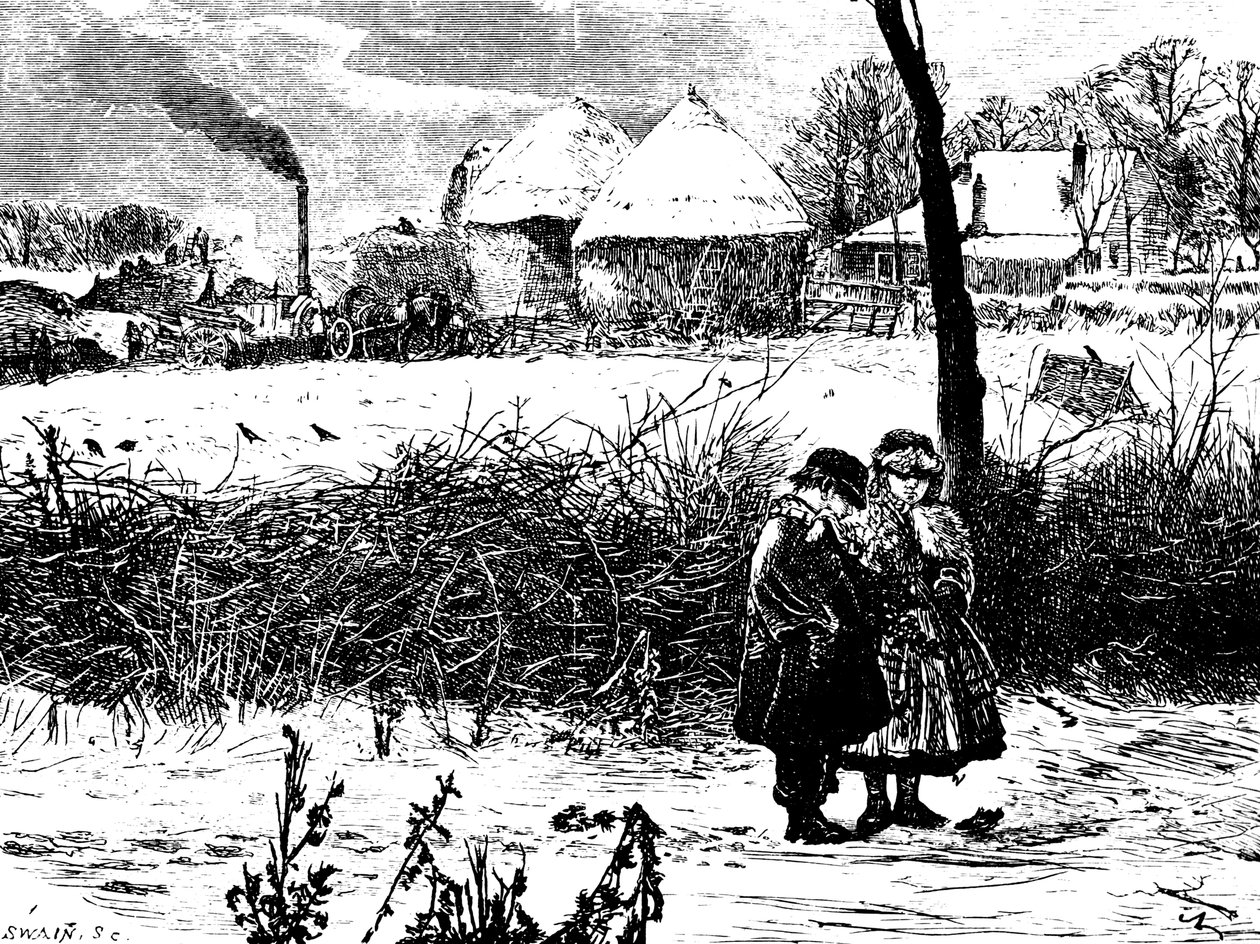 सर्दी, 1860 के दशक। द्वारा जॉन विलियम नॉर्थ