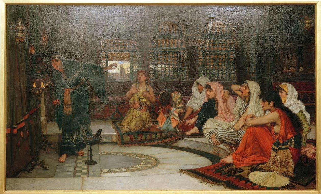 ओरेकल से परामर्श करना द्वारा जॉन विलियम वॉटरहाउस