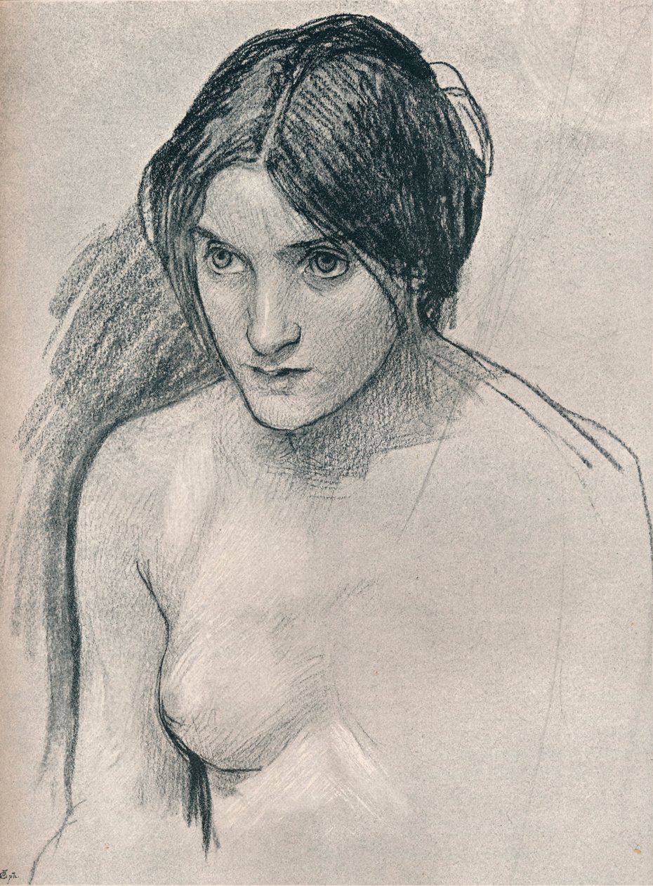 चित्रकला के लिए अध्ययन Hylas और Nymphs, c1896 द्वारा जॉन विलियम वॉटरहाउस