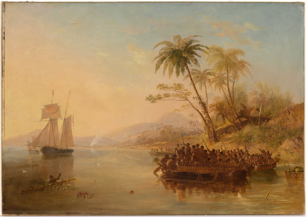 विलियम डोयली का बचाव, 1841 द्वारा जॉन विल्सन कारमाइकल