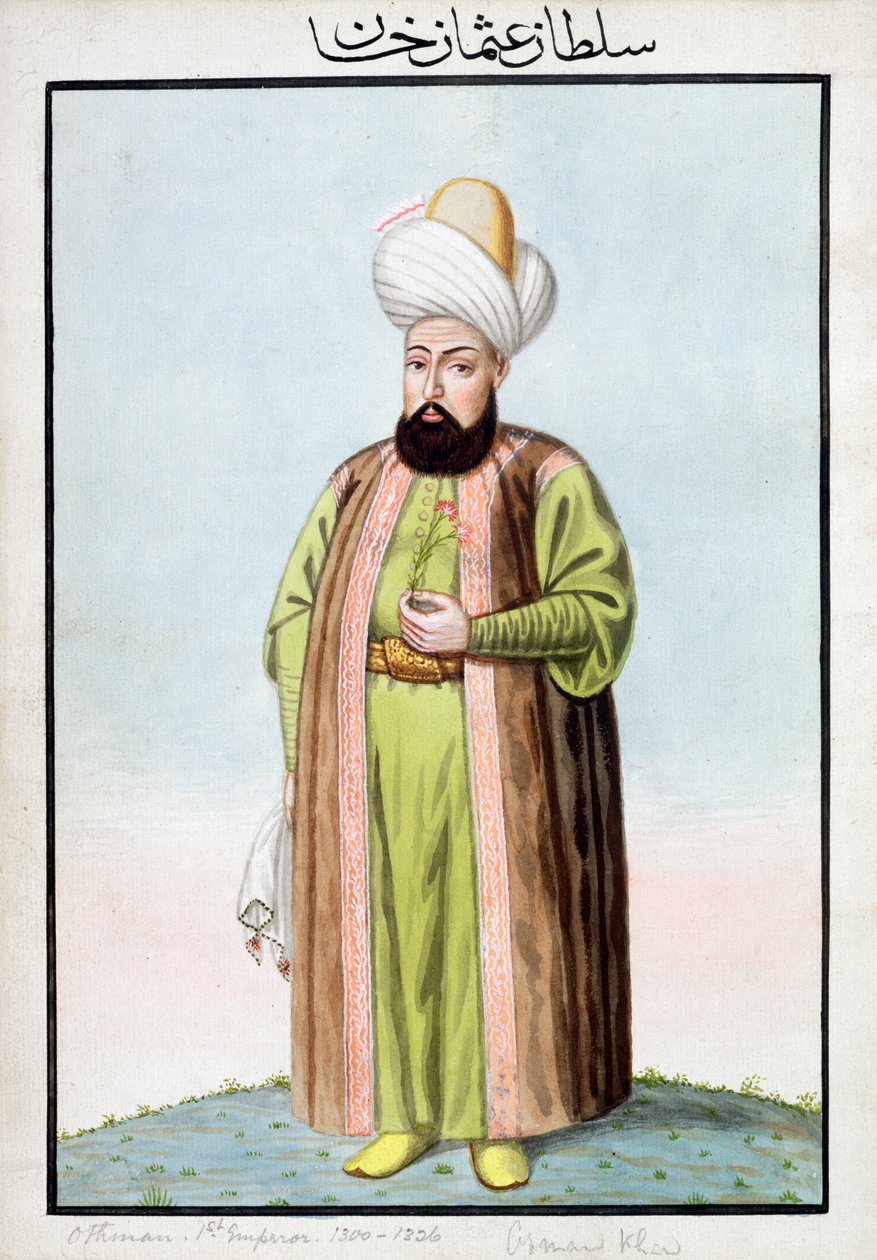 उस्मान प्रथम, तुर्क सम्राट, 1808 द्वारा जॉन यंग