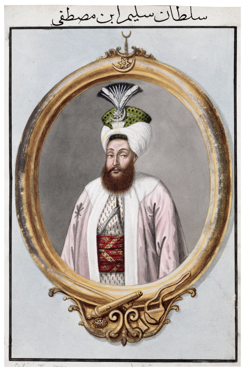 सेलिम III, तुर्क सम्राट, 1808 द्वारा जॉन यंग