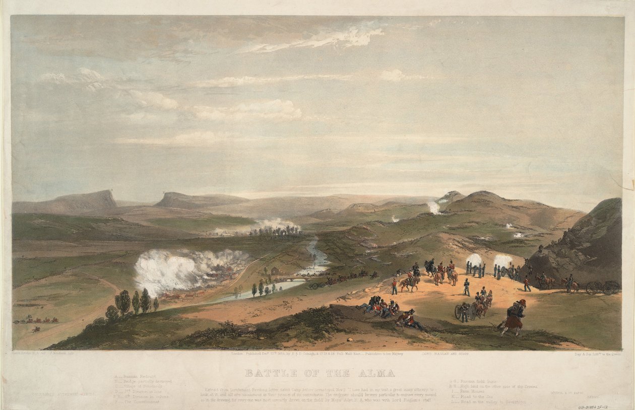 20 सितंबर, 1854, 1854 को अल्मा की लड़ाई द्वारा जोनाथन नीडम