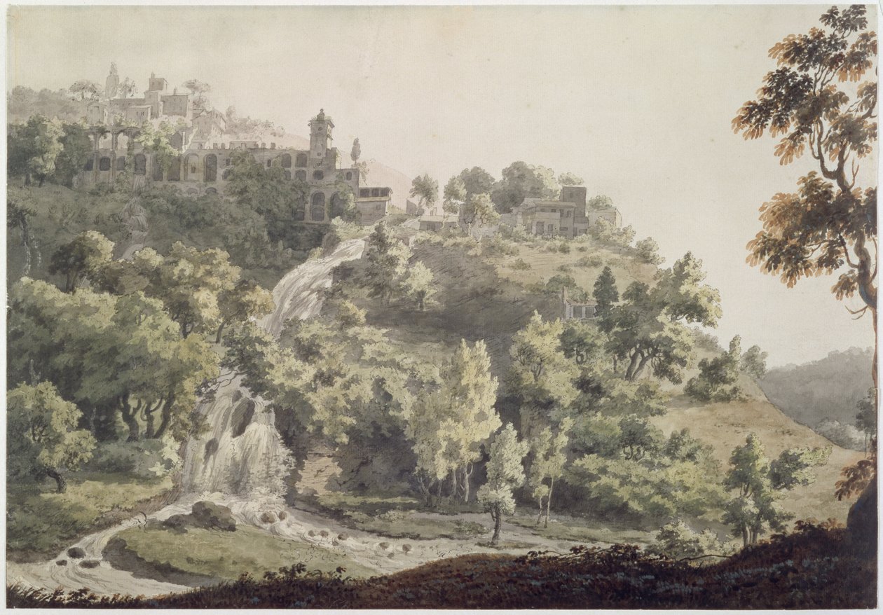 टिवोली: ए व्यू ऑफ द विला ऑफ मायसेन, 1858 द्वारा जोनाथन स्केल्टन