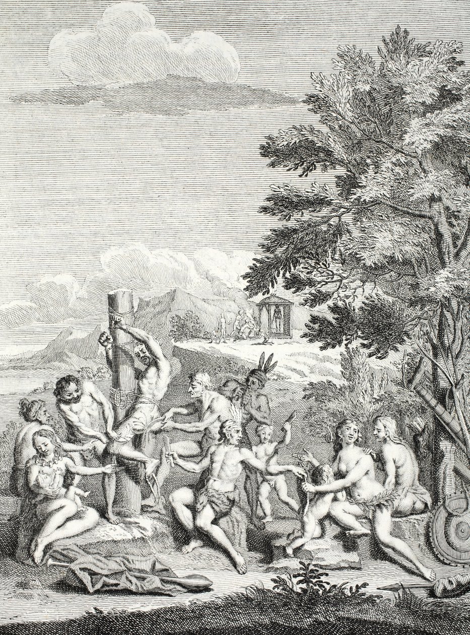 मानव बलिदान, &39;दक्षिणी अमेरिका का यात्रा इतिहास&39;, 1752 से द्वारा जॉर्ज और उल्लो, एंटोनियो डी जुआन वाई संतासिलिया