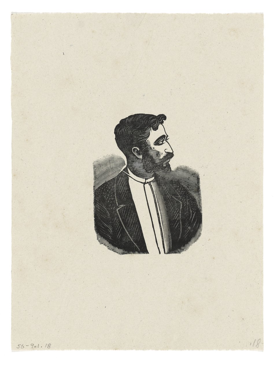 पोर्ट्रेट, c.1888-1913, 1942 मुद्रित (उत्कीर्णन) द्वारा जोस गुआडालुपे पोसाडा