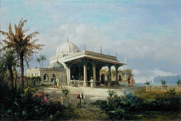 तुर्की में स्कूटरी (पैनल पर तेल) द्वारा जोसेफ थोमा