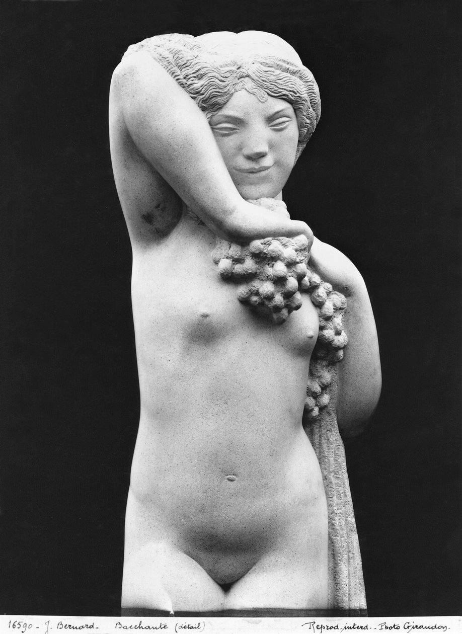 Bacchante या अवनति (विस्तार) (संगमरमर) द्वारा जोसेफ बर्नार्ड