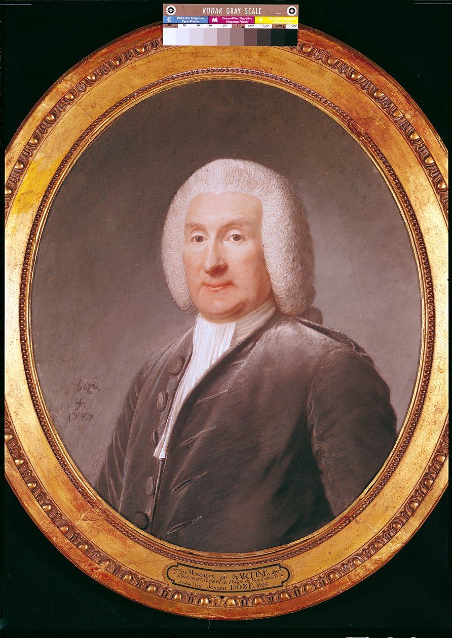एंटोनी डी सार्तिन (1729-1801) एल्बी की गणना, 1787 द्वारा जोसेफ बोवे