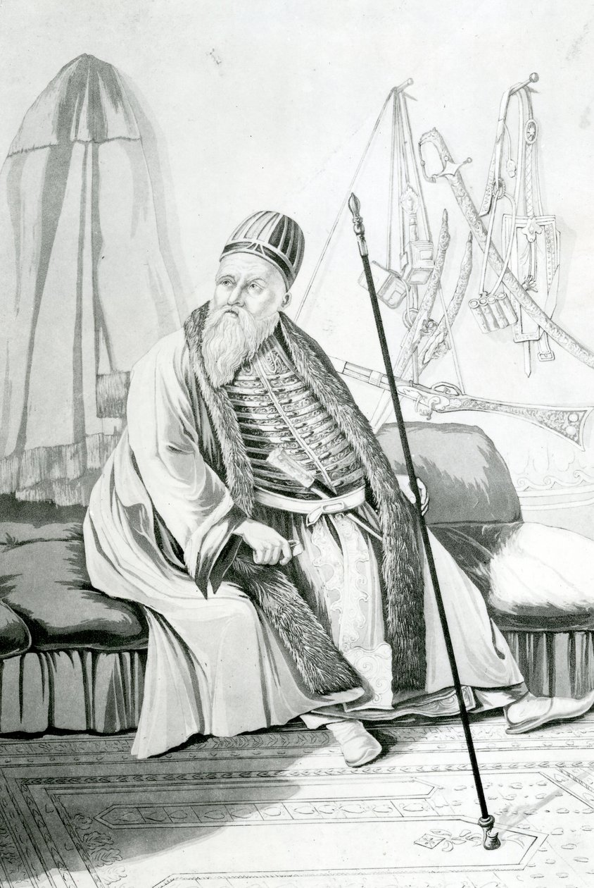 Tepelena की या Jannina के अली पाशा (1740-1822) द्वारा जोसेफ कार्टराईट