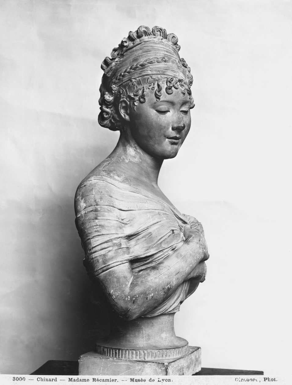 जूलियट रिकैमीयर (1777-1849) c.1805-06 (संगमरमर) (242734 भी देखें) द्वारा जोसेफ चिनार्ड