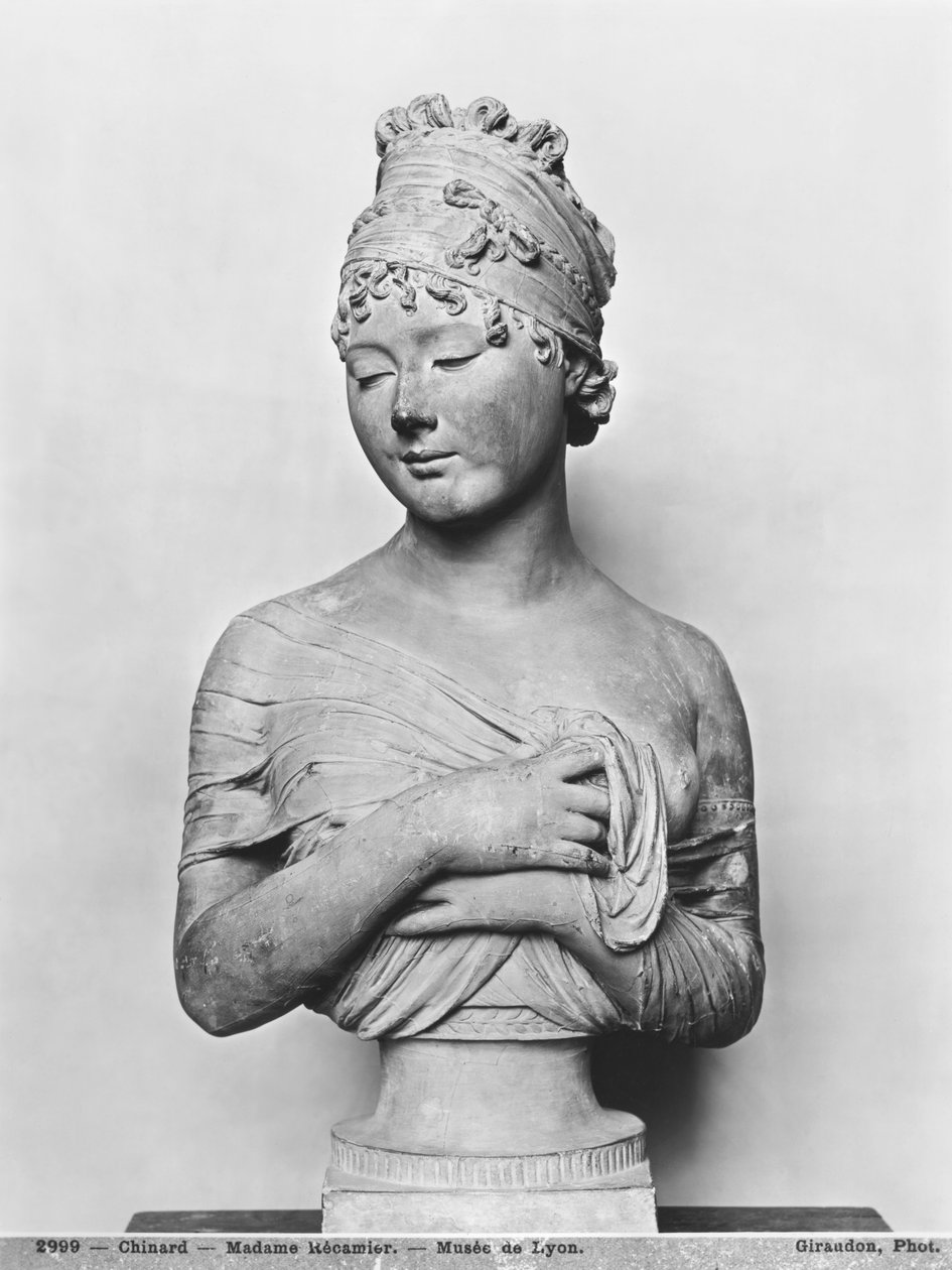 जूलियट रिकैमीयर (1777-1849) c.1805-06 (संगमरमर) (242735 भी देखें) द्वारा जोसेफ चिनार्ड