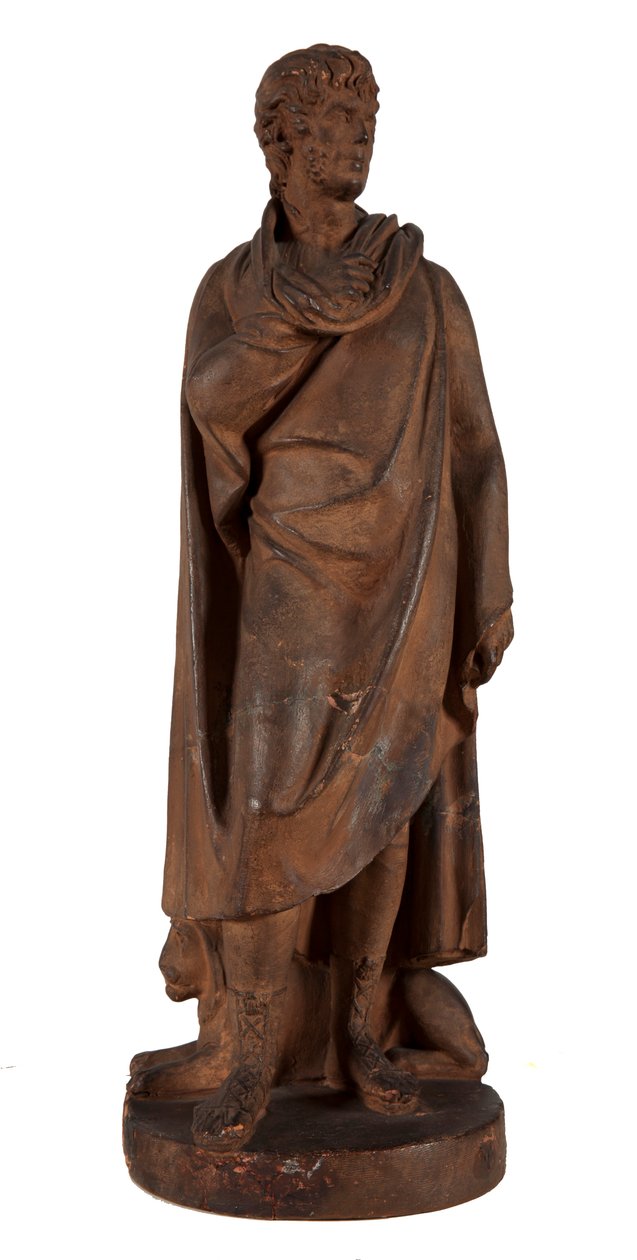 लॉयसे, कब्रिस्तान, c.1810 (टेराकोटा) के कब्रिस्तान में उनकी कब्र की सजावट के लिए स्व चित्र द्वारा जोसेफ चिनार्ड