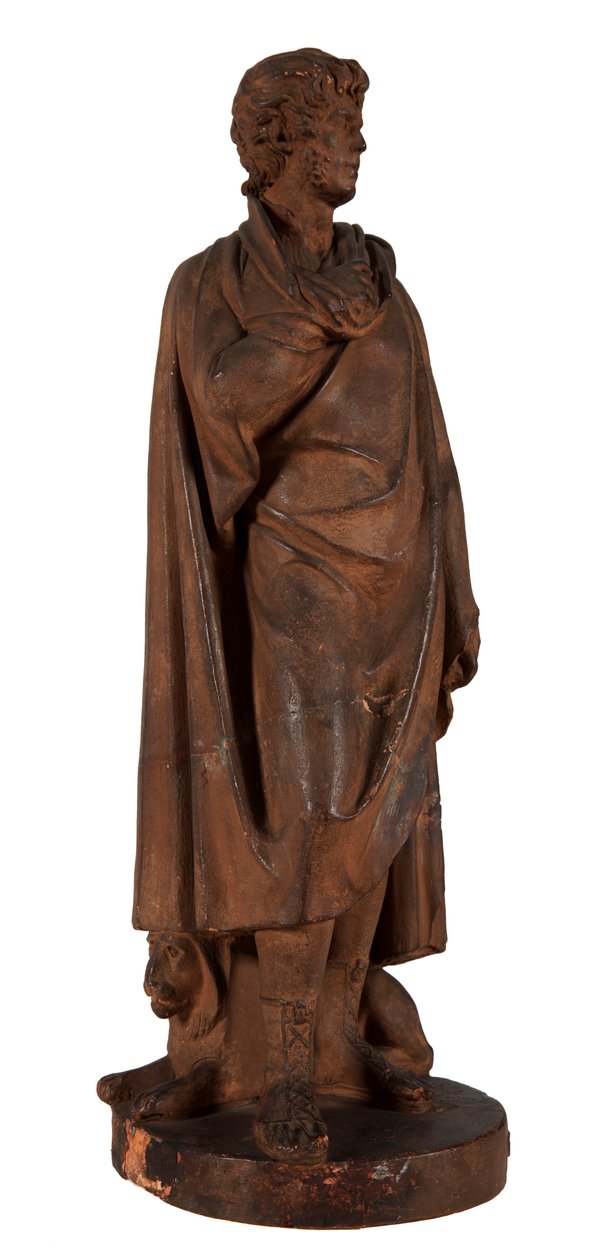 लॉयसे, कब्रिस्तान, c.1810 (टेराकोटा) के कब्रिस्तान में उनकी कब्र की सजावट के लिए स्व चित्र द्वारा जोसेफ चिनार्ड