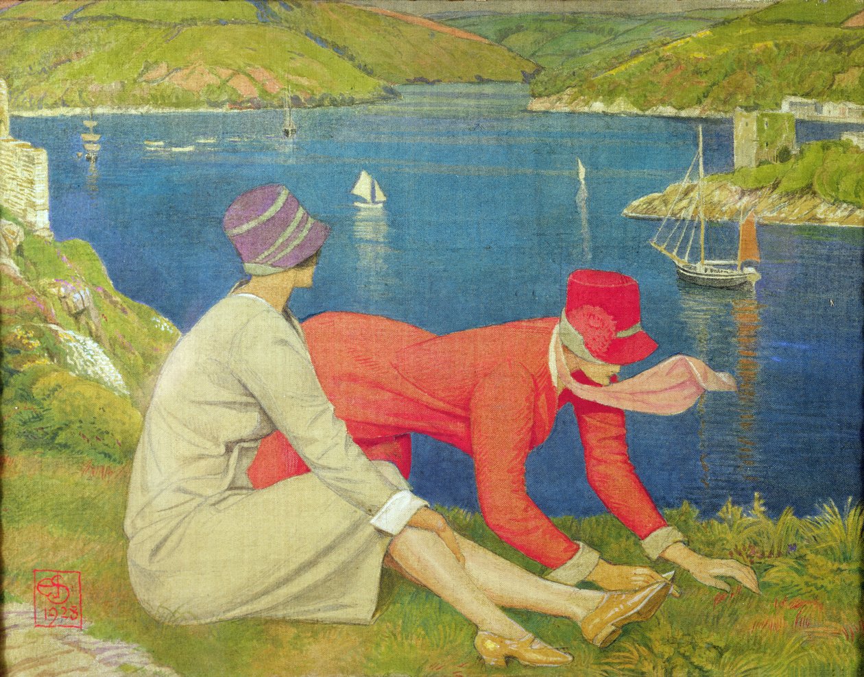 द बोटनिस्ट्स, 1928 (टेम्पा) द्वारा जोसेफ एडवर्ड साउथॉल