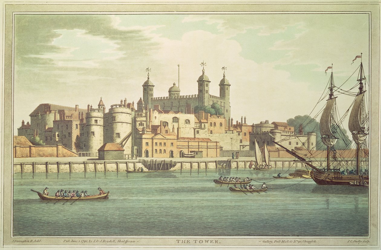 टॉवर ऑफ़ लंदन, 1795 द्वारा जोसेफ फरिंगटन