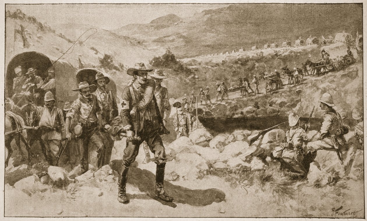 लड़ाई के बाद: एक उदासी वापसी, उन्नीसवीं शताब्दी की लड़ाई से चित्रण, वॉल्यूम। VI: 1899-1900 का बोअर युद्ध &39;आर्चीबाल्ड फोर्ब्स, जीए हेंटी और मेजर आर्थर ग्रिफ़िथ द्वारा द्वारा जोसेफ फिनमोर