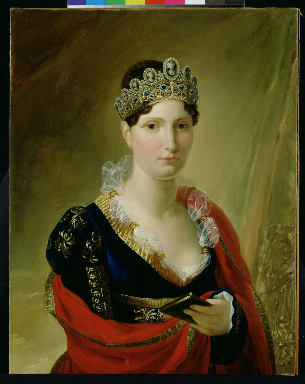 एलिसा बेकीओची का पोर्ट्रेट (1777-1820) c.1812 द्वारा जोसेफ फ्रेंक