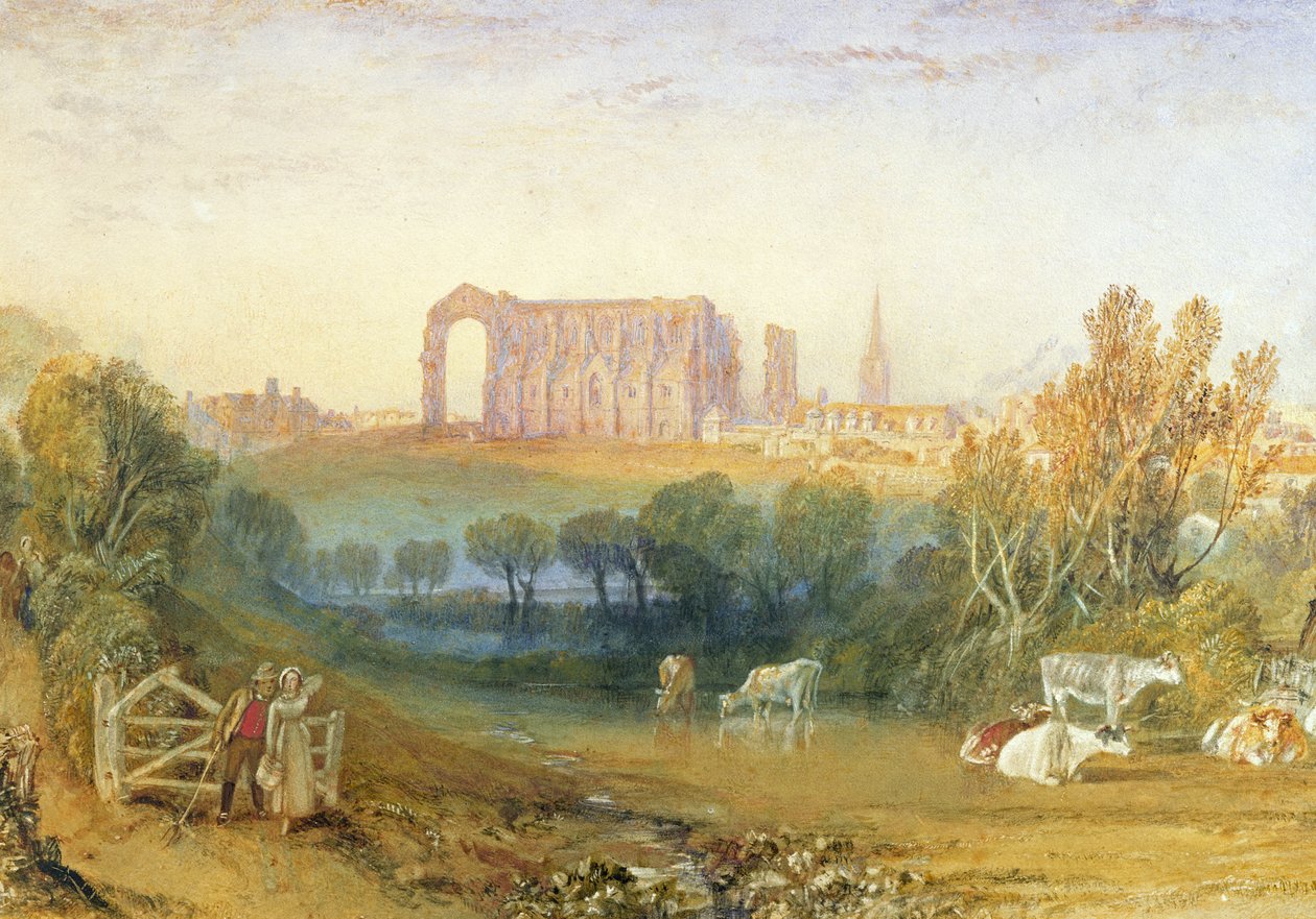 माल्म्सबरी एबे, 1826 द्वारा जोसेफ मैलॉर्ड विलियम टर्नर