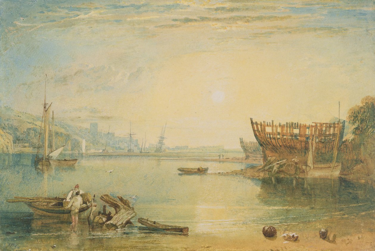 टेग्नमाउथ, डेवोनशायर, c.1813 द्वारा जोसेफ मैलॉर्ड विलियम टर्नर