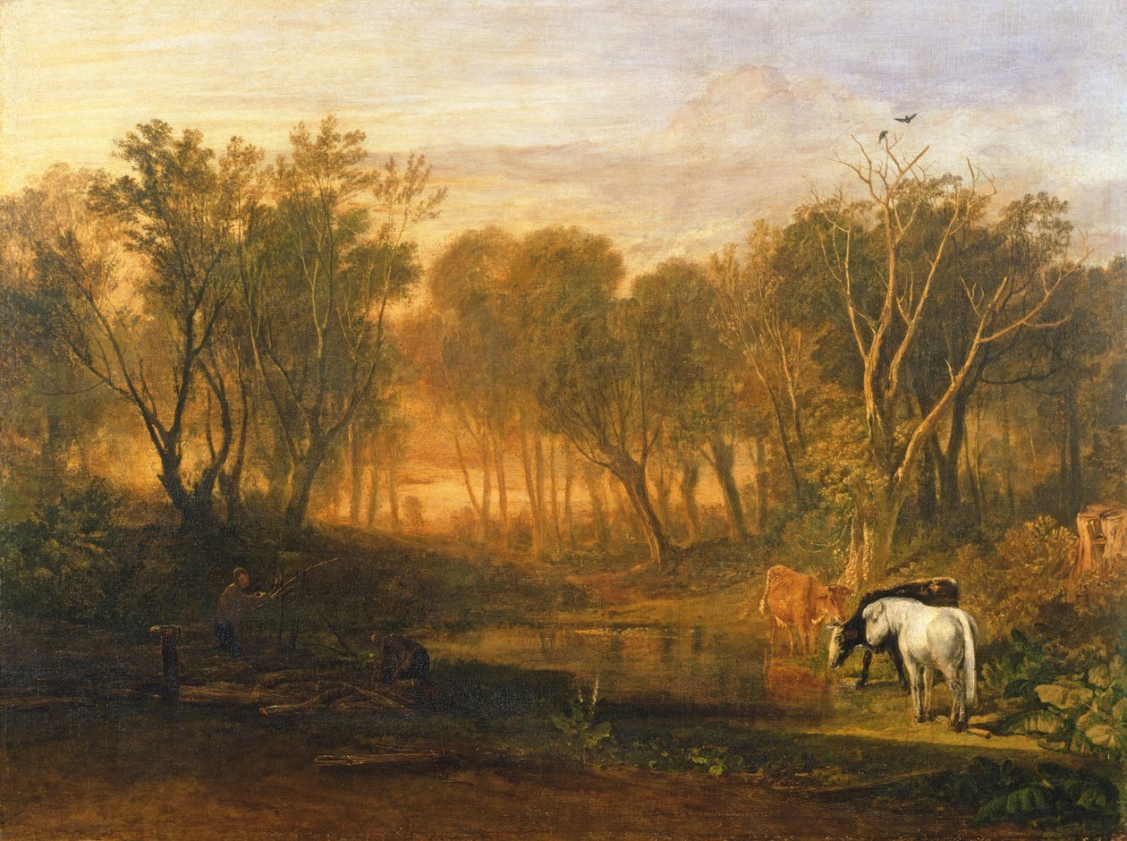 बेर के जंगल, c.1808 द्वारा जोसेफ मैलॉर्ड विलियम टर्नर