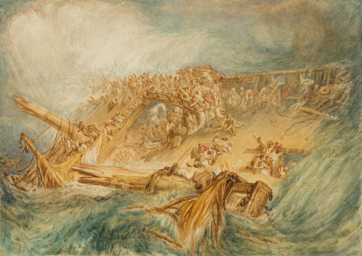 ईस्ट इंडीमैन का नुकसान, c.1818 द्वारा जोसेफ मैलॉर्ड विलियम टर्नर