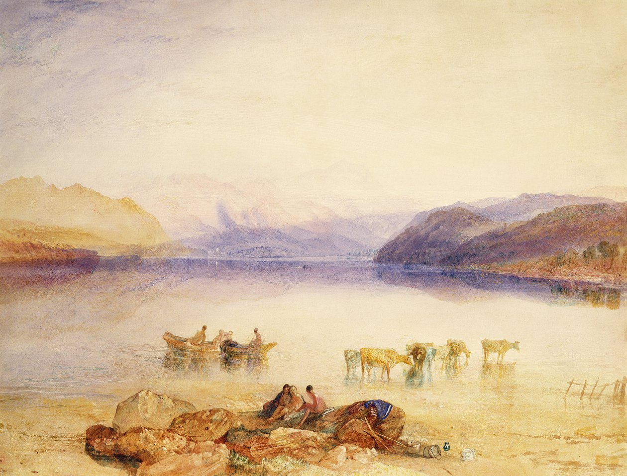 Ullswater द्वारा जोसेफ मैलॉर्ड विलियम टर्नर