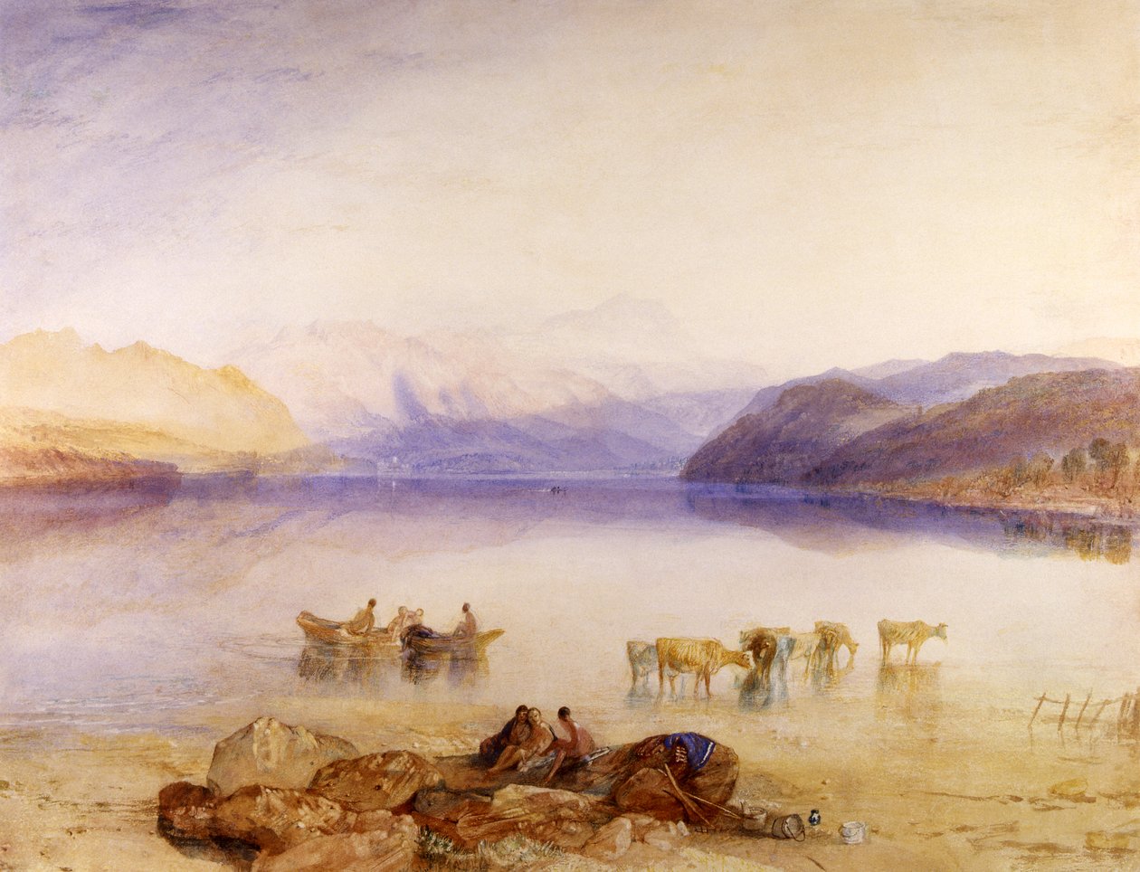 उल्लेवाटर, कंबरलैंड, c.1835 द्वारा जोसेफ मैलॉर्ड विलियम टर्नर
