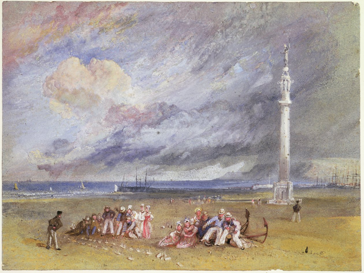 यरमाउथ सैंड्स, c.1824-30 द्वारा जोसेफ मैलॉर्ड विलियम टर्नर