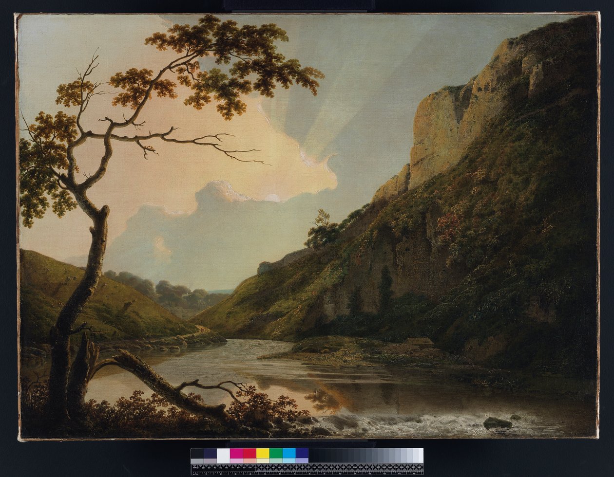 Matlock Gate, c.1778-80 द्वारा डर्बी के जोसेफ राइट