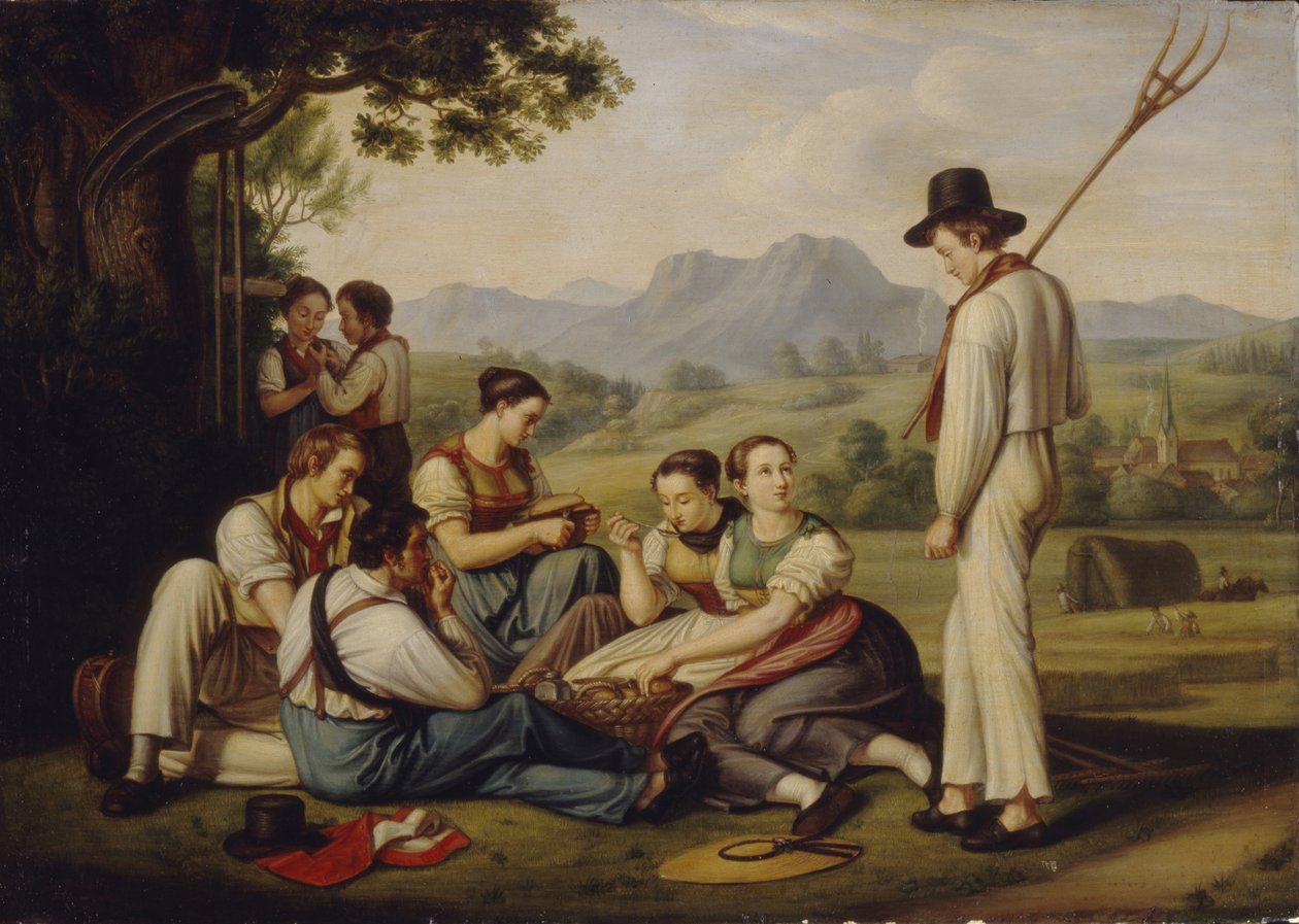 मावर्स आराम कर रहे हैं, 1819 द्वारा जोसेफ एंटोन रॉमबर्ग