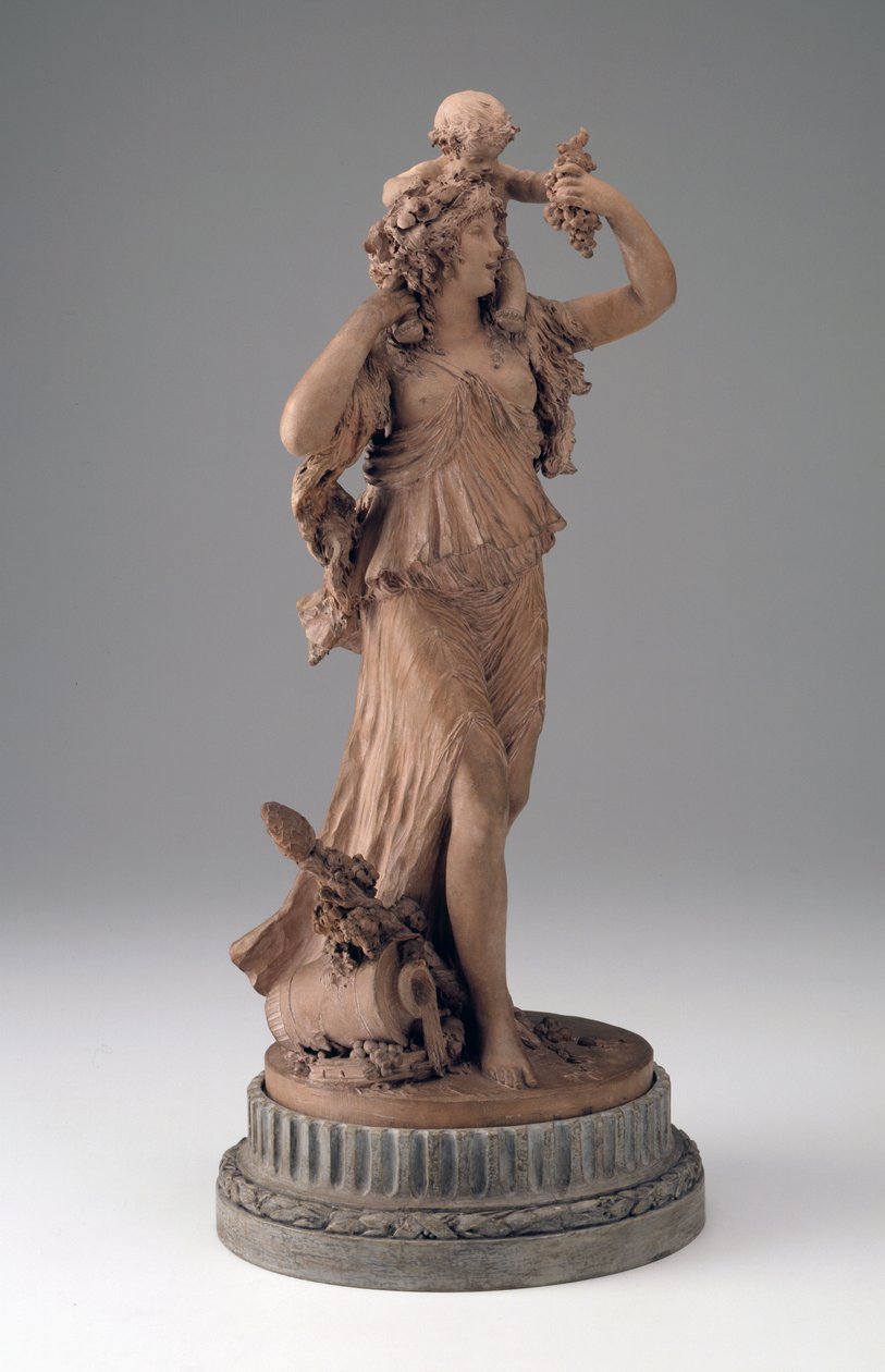 Bacchante उसके कंधे पर एक बच्चे को ले जाने, c.1780-1796 द्वारा जोसेफ चार्ल्स मारिन