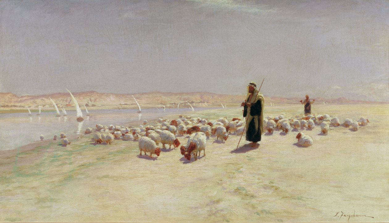 उन्होंने थ्रो ओर्म द सैंडी वे ..., 1891 द्वारा जोसेफ फार्खरसन