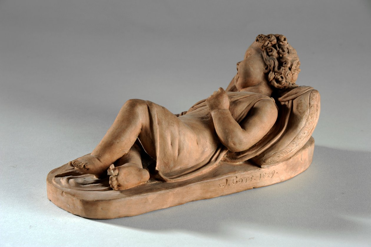 एक लकड़ी के रूप में जेन गॉट के लिए Maquette द्वारा जोसफ भगवान