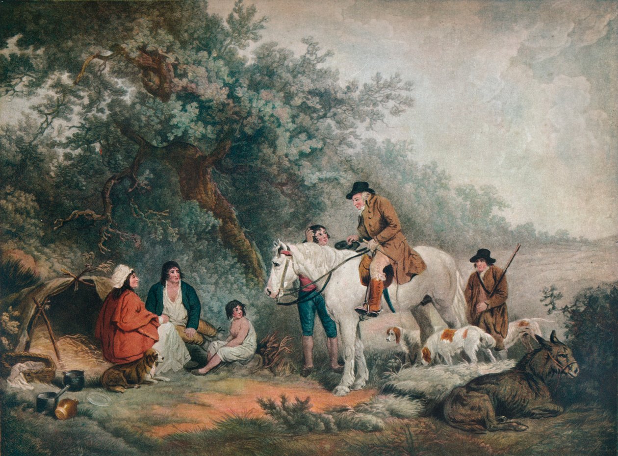 सुबह या परोपकारी खिलाड़ी, 1795, 1919 द्वारा जोसेफ ग्रोजर