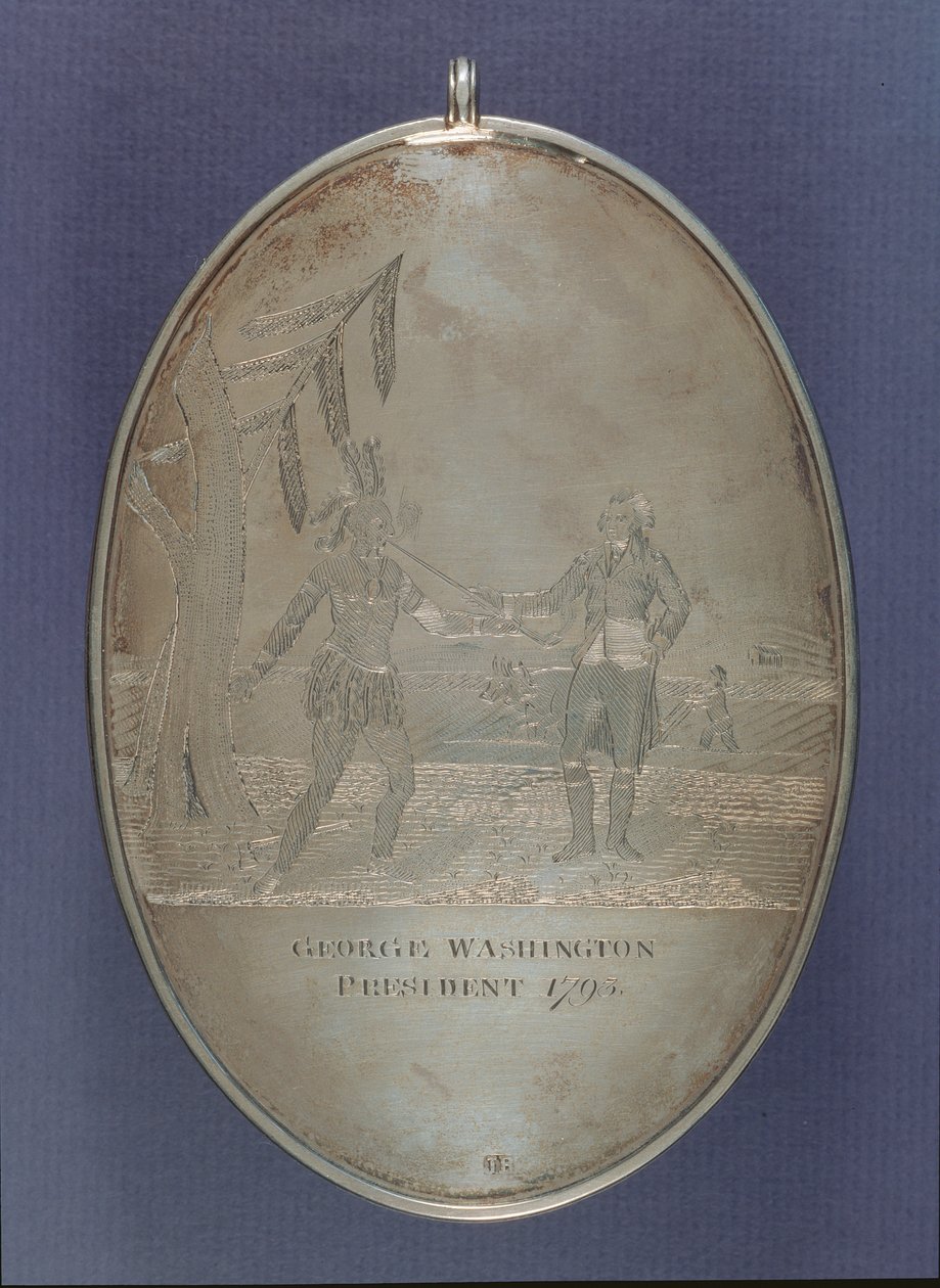 शांति पदक, 1793 (रजत) द्वारा जोसेफ द्वितीय रिचर्डसन
