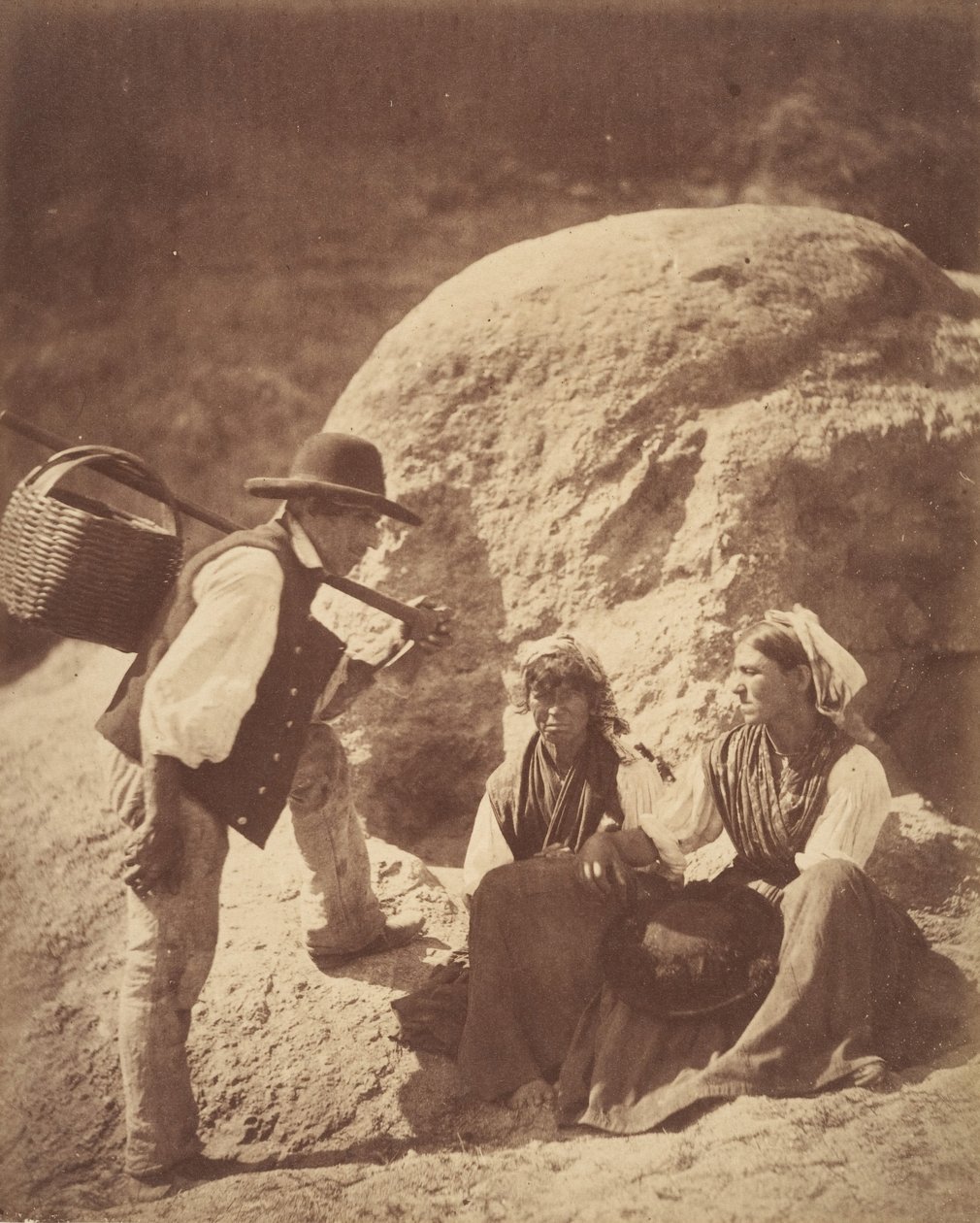 ऑल्टो-डौरो के किसान, 1856। द्वारा जोसेफ जेम्स फॉरेस्टर
