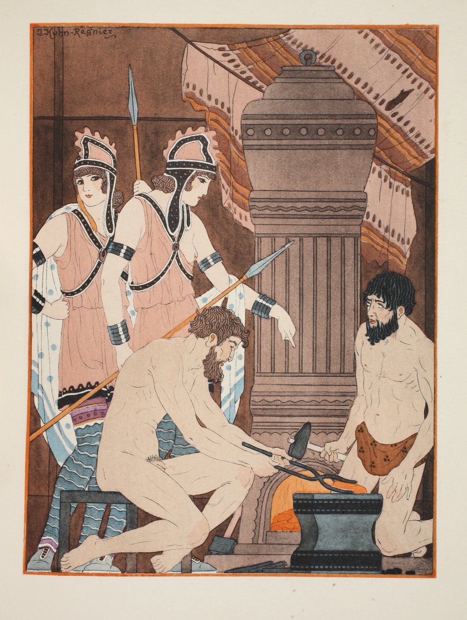 हॉट कोल्स, &39;द वर्क्स ऑफ हिप्पोक्रेट्स&39;, 1934 से चित्रण द्वारा जोसेफ कुह्न रेग्नियर
