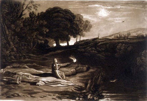 F.46.I रिस्पा, रॉबर्ट डनकार्टन द्वारा उकेरी गई 'लिबर स्टूडियोरम' से द्वारा जोसेफ मैलोर्ड विलियम (बाद में) टर्नर