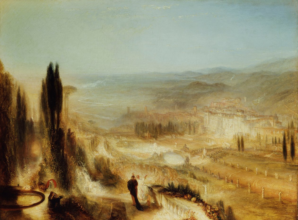 सिसरो अपने विला में, c.1839 द्वारा जोसेफ मैलॉर्ड विलियम टर्नर