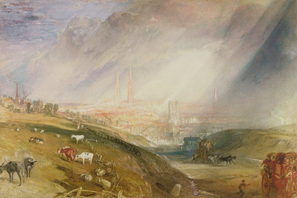 कोवेंट्री, वार्विकशायर, c.1832 द्वारा जोसेफ मैलॉर्ड विलियम टर्नर